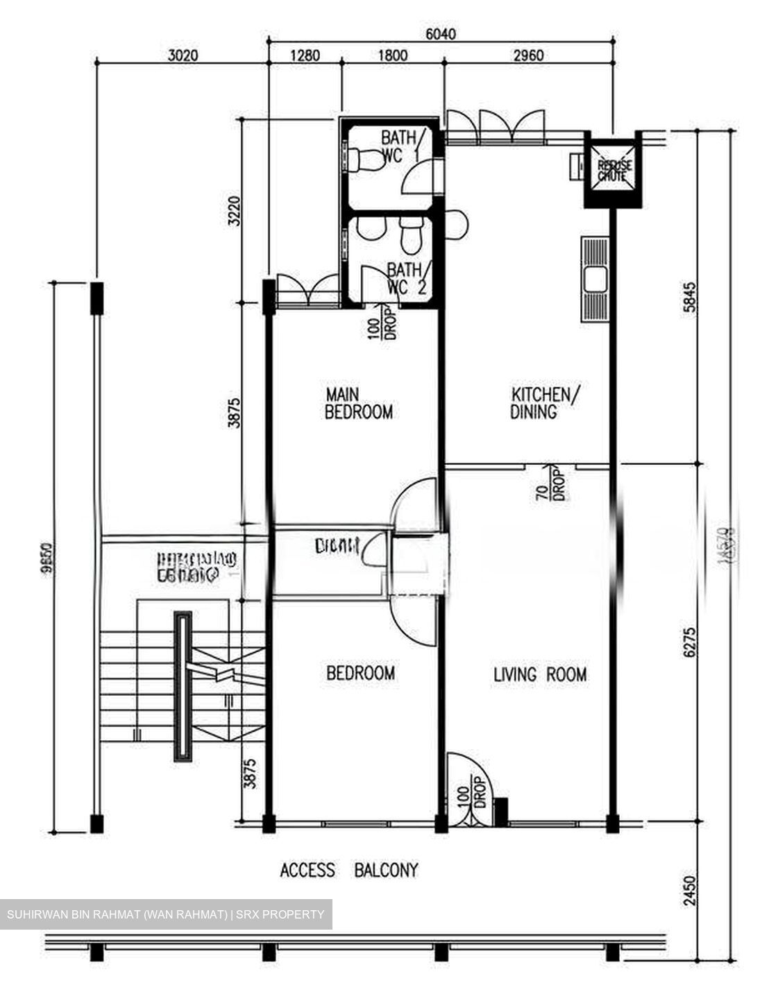 Blk 136 Yishun Ring Road (Yishun), HDB 3 Rooms #638709721